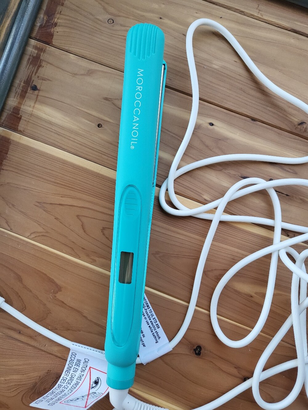 Perfectly Polished Titanium Flat Iron - Hair Straightener